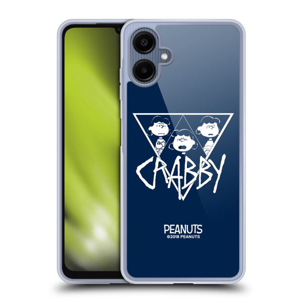 Peanuts Rock Tees Lucy Van Pelt Crabby Soft Gel Case for Samsung Galaxy A06 4G