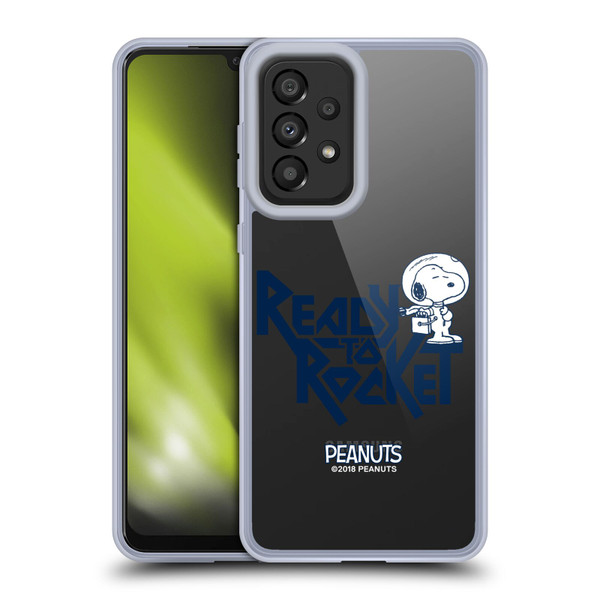 Peanuts Rock Tees Snoopy Ready To Rocket Soft Gel Case for Samsung Galaxy A33 5G (2022)
