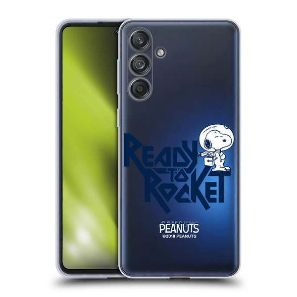 Peanuts Rock Tees Snoopy Ready To Rocket Soft Gel Case for Samsung Galaxy M55 5G