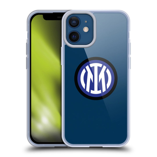 Fc Internazionale Milano Badge Logo Soft Gel Case for Apple iPhone 12 Mini & MagSafe