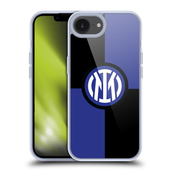 Fc Internazionale Milano Badge Flag Soft Gel Case for Apple iPhone 16e & MagSafe
