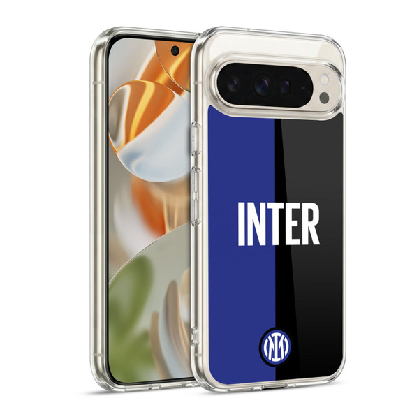 Fc Internazionale Milano Badge Inter Milano Logo Soft Gel Case for Google Pixel 9 / Pixel 9 Pro