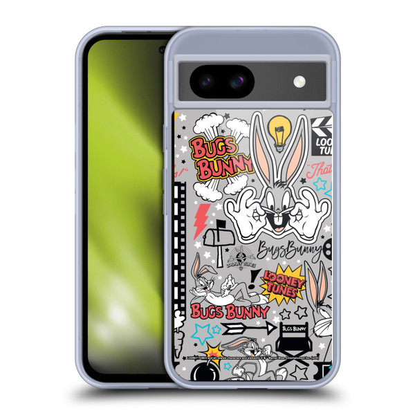 Looney Tunes Graphics and Characters Bugs Bunny Soft Gel Case for Google Pixel 8a