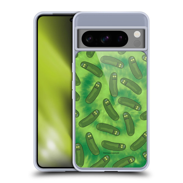 Rick And Morty Season 3 Graphics Pickle Rick Pattern Soft Gel Case for Google Pixel 8 Pro