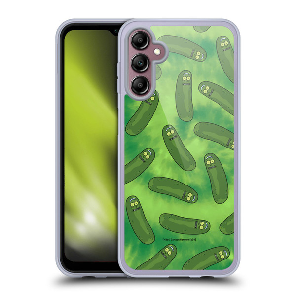 Rick And Morty Season 3 Graphics Pickle Rick Pattern Soft Gel Case for Samsung Galaxy A14 5G