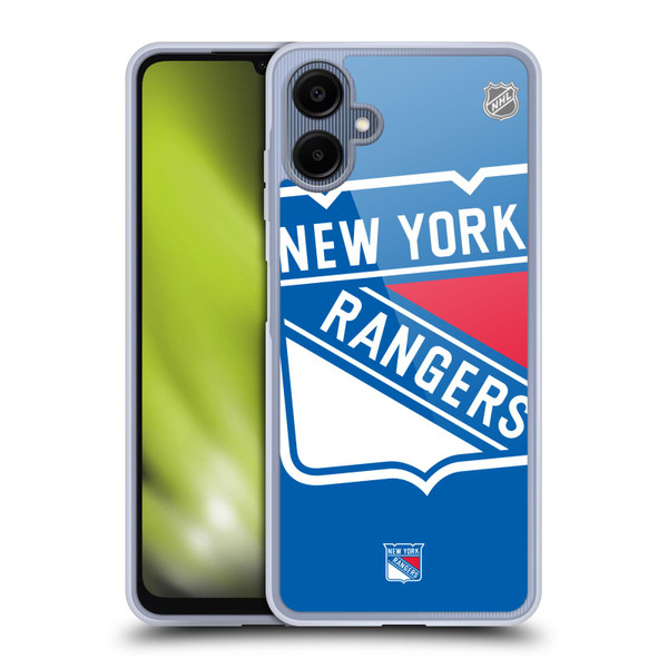 NHL New York Rangers Oversized Soft Gel Case for Samsung Galaxy A06 4G / 5G