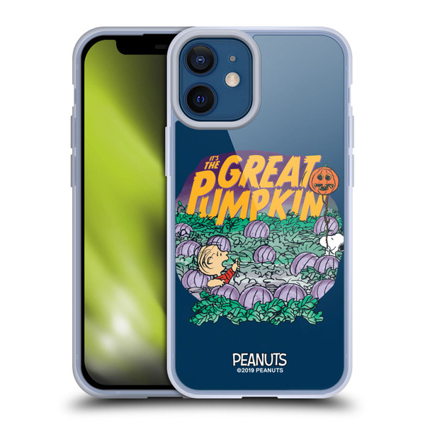 Peanuts Spooktacular Linus And Snoopy Soft Gel Case for Apple iPhone 12 Mini & MagSafe