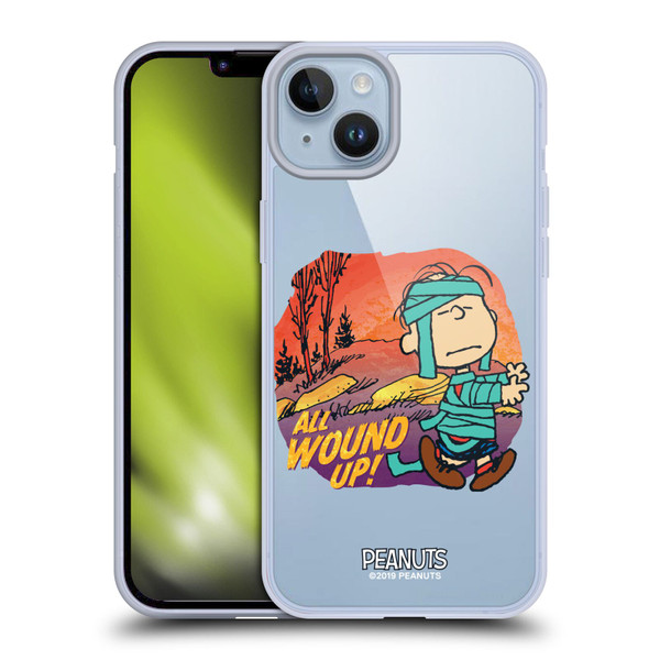 Peanuts Spooktacular Linus Mummy Soft Gel Case for Apple iPhone 14 Plus & MagSafe