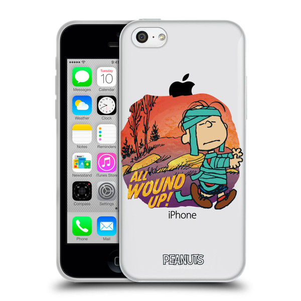 Peanuts Spooktacular Linus Mummy Soft Gel Case for Apple iPhone 5c