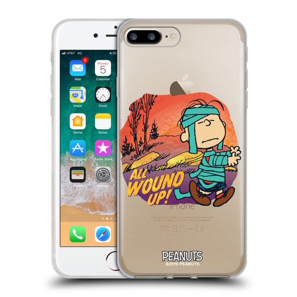 Peanuts Spooktacular Linus Mummy Soft Gel Case for Apple iPhone 7 Plus / iPhone 8 Plus & MagSafe