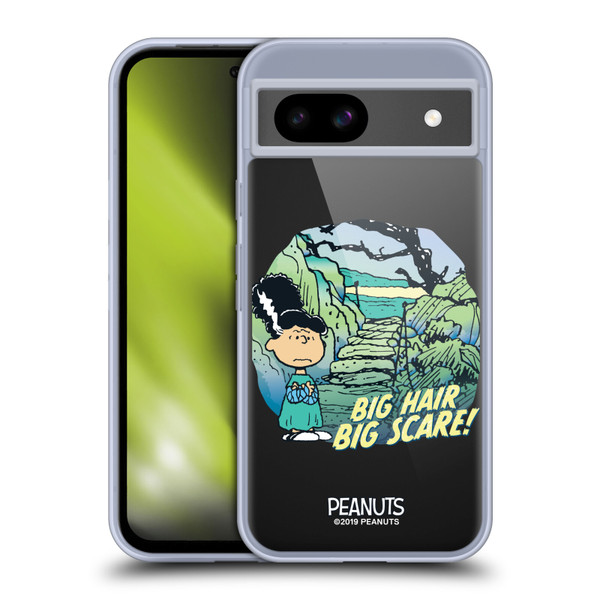 Peanuts Spooktacular Lucy Big Hair Soft Gel Case for Google Pixel 8a