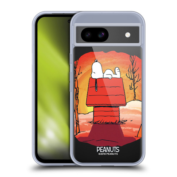 Peanuts Spooktacular Snoopy Soft Gel Case for Google Pixel 8a