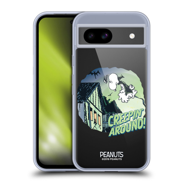 Peanuts Spooktacular Snoopy Vampire Soft Gel Case for Google Pixel 8a