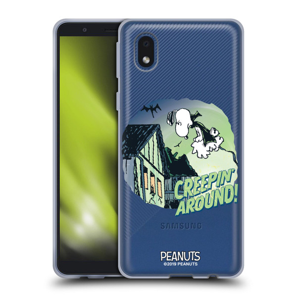 Peanuts Spooktacular Snoopy Vampire Soft Gel Case for Samsung Galaxy A01 Core (2020)