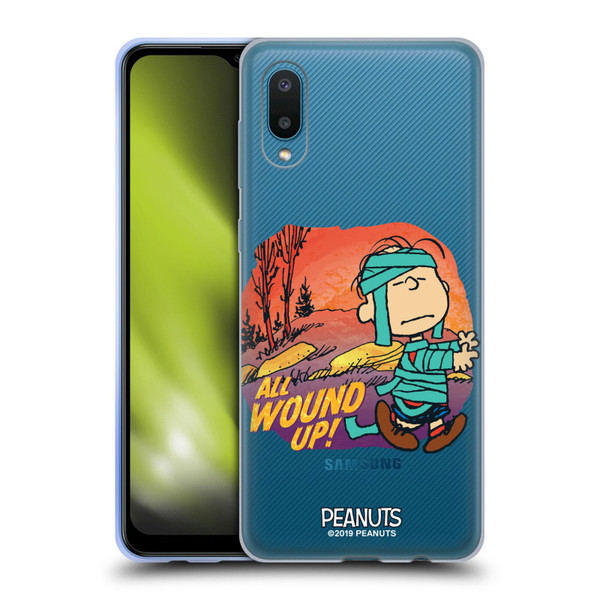 Peanuts Spooktacular Linus Mummy Soft Gel Case for Samsung Galaxy A02/M02 (2021)