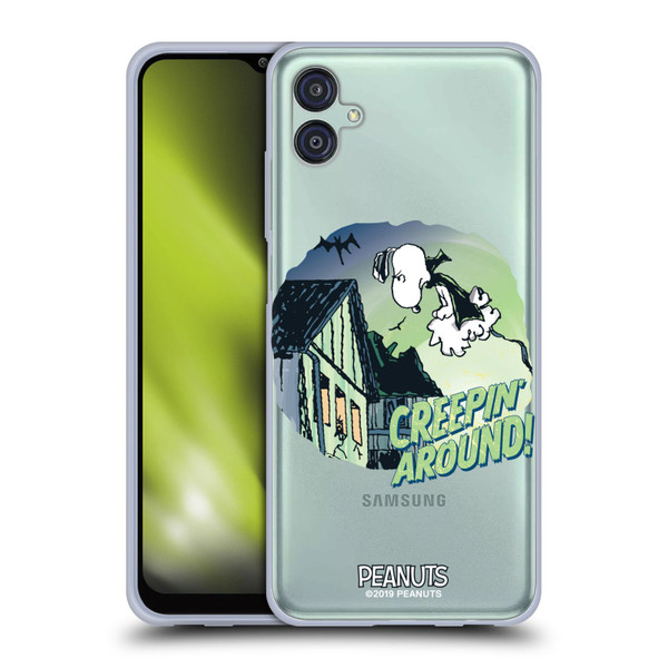 Peanuts Spooktacular Snoopy Vampire Soft Gel Case for Samsung Galaxy M04 5G / A04e