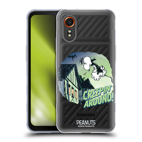 Peanuts Spooktacular Snoopy Vampire Soft Gel Case for Samsung Galaxy Xcover7 5G
