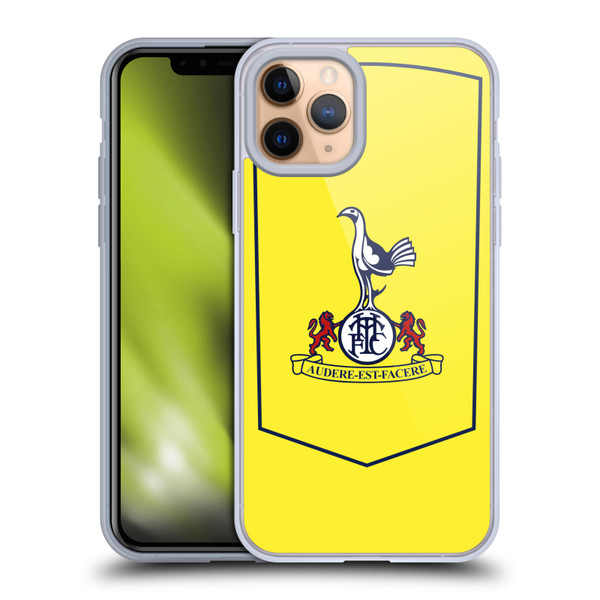 Tottenham Hotspur F.C. 2025/26 Badge Kit Third Soft Gel Case for Apple iPhone 11 Pro & MagSafe