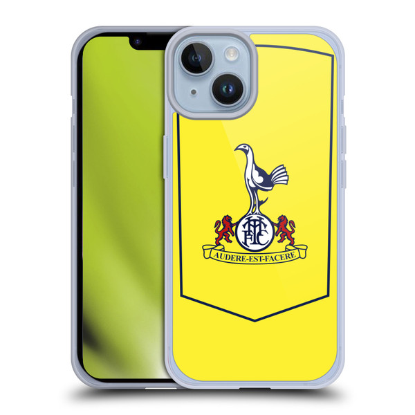 Tottenham Hotspur F.C. 2025/26 Badge Kit Third Soft Gel Case for Apple iPhone 14 & MagSafe