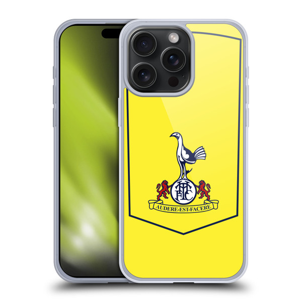 Tottenham Hotspur F.C. 2025/26 Badge Kit Third Soft Gel Case for Apple iPhone 15 Pro Max & MagSafe