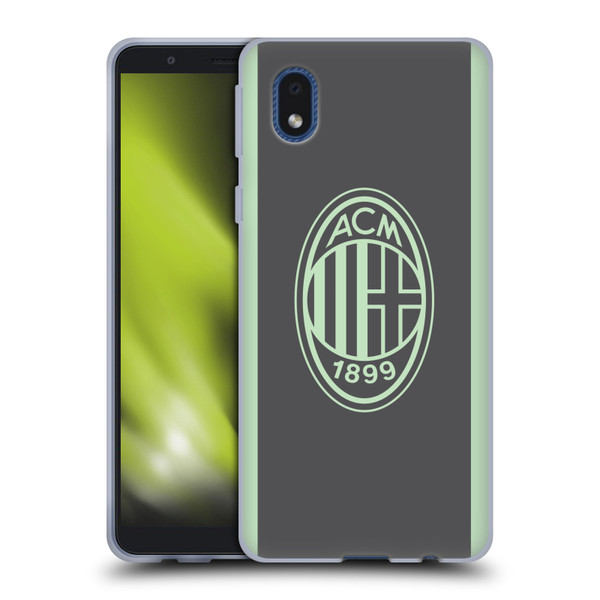AC Milan 2024/25 Crest Kit Third Soft Gel Case for Samsung Galaxy A01 Core (2020)