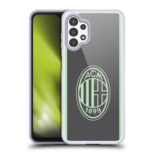 AC Milan 2024/25 Crest Kit Third Soft Gel Case for Samsung Galaxy A13 (2022)