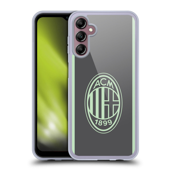 AC Milan 2024/25 Crest Kit Third Soft Gel Case for Samsung Galaxy A14 5G