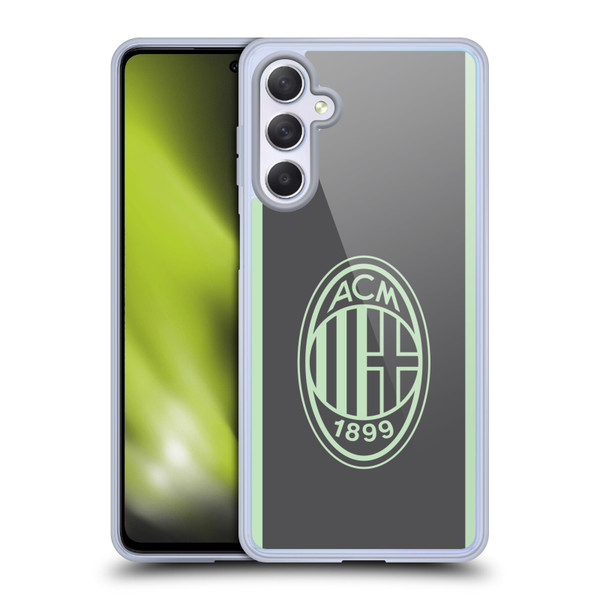 AC Milan 2024/25 Crest Kit Third Soft Gel Case for Samsung Galaxy M54 5G