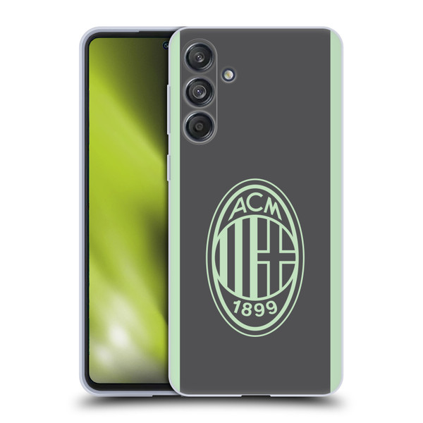 AC Milan 2024/25 Crest Kit Third Soft Gel Case for Samsung Galaxy M55 5G
