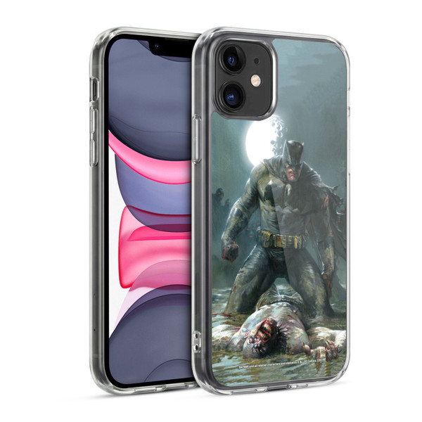 Batman DC Comics Iconic Comic Book Costumes The Dark Knight Returns Soft Gel Case for Apple iPhone 11