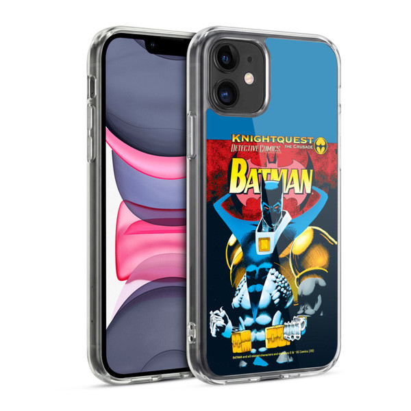 Batman DC Comics Iconic Comic Book Costumes Knightquest Soft Gel Case for Apple iPhone 11