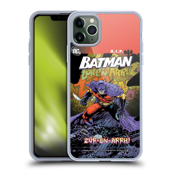 Batman DC Comics Iconic Comic Book Costumes Zur-En-Arrh Soft Gel Case for Apple iPhone 11 Pro Max & MagSafe