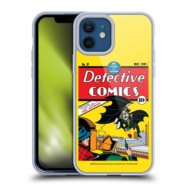 Batman DC Comics Iconic Comic Book Costumes Detective Comics #27 Soft Gel Case for Apple iPhone 12 / iPhone 12 Pro & MagSafe