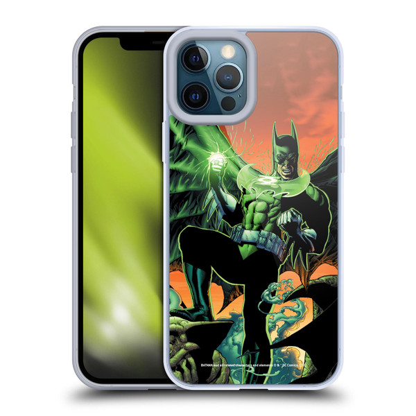 Batman DC Comics Iconic Comic Book Costumes Green Lantern Soft Gel Case for Apple iPhone 12 Pro Max & MagSafe