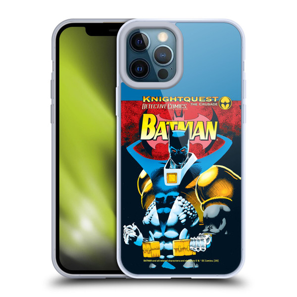 Batman DC Comics Iconic Comic Book Costumes Knightquest Soft Gel Case for Apple iPhone 12 Pro Max & MagSafe