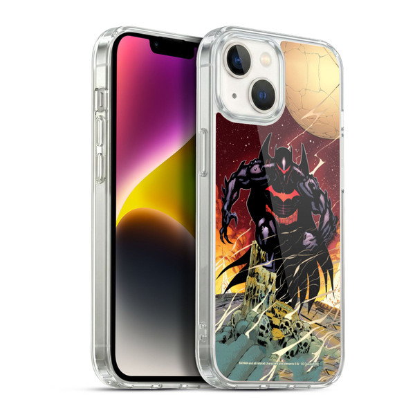 Batman DC Comics Iconic Comic Book Costumes Hellbat Soft Gel Case for Apple iPhone 14