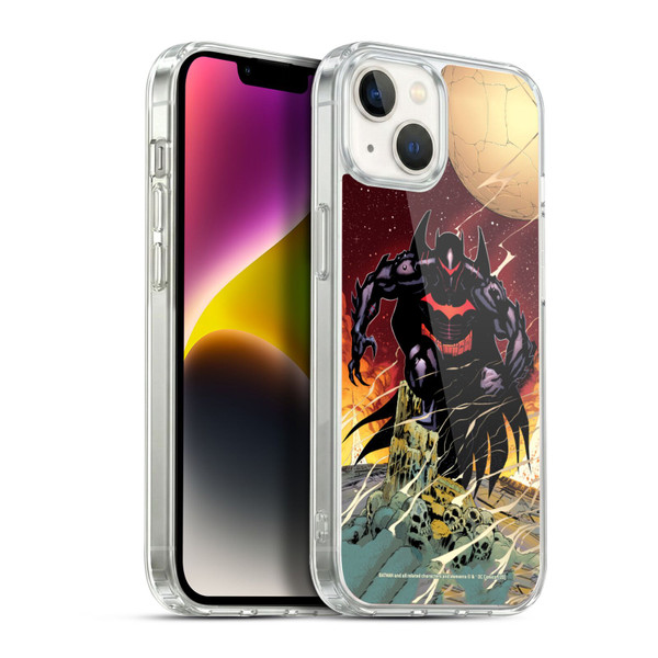 Batman DC Comics Iconic Comic Book Costumes Hellbat Soft Gel Case for Apple iPhone 14 Plus & MagSafe