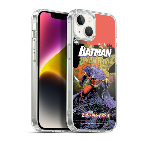 Batman DC Comics Iconic Comic Book Costumes Zur-En-Arrh Soft Gel Case for Apple iPhone 14 Plus & MagSafe