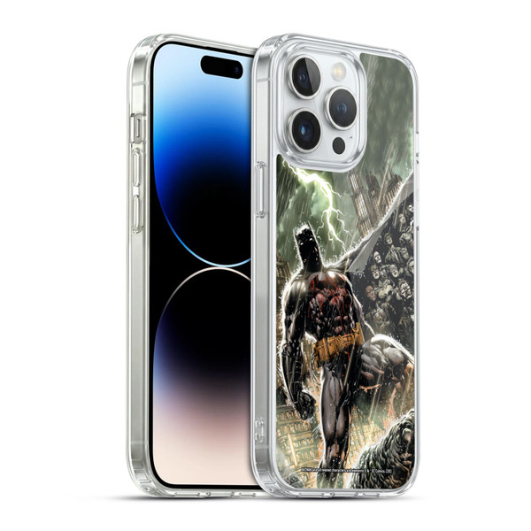 Batman DC Comics Iconic Comic Book Costumes Batman Eternal Soft Gel Case for Apple iPhone 14 Pro Max & MagSafe