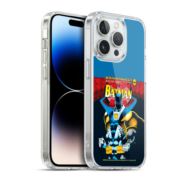 Batman DC Comics Iconic Comic Book Costumes Knightquest Soft Gel Case for Apple iPhone 14 Pro & MagSafe