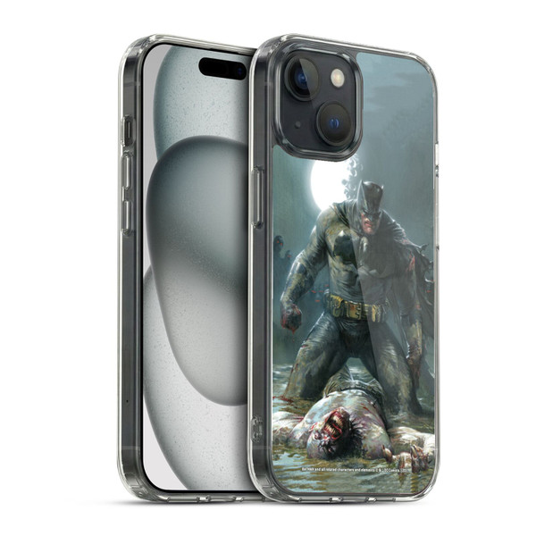 Batman DC Comics Iconic Comic Book Costumes The Dark Knight Returns Soft Gel Case for Apple iPhone 15 & MagSafe