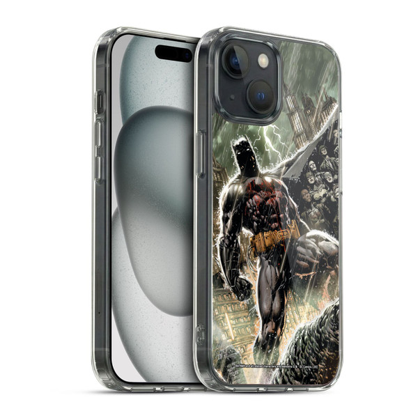 Batman DC Comics Iconic Comic Book Costumes Batman Eternal Soft Gel Case for Apple iPhone 15 & MagSafe