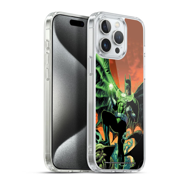 Batman DC Comics Iconic Comic Book Costumes Green Lantern Soft Gel Case for Apple iPhone 15 Pro Max & MagSafe