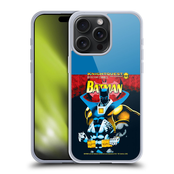 Batman DC Comics Iconic Comic Book Costumes Knightquest Soft Gel Case for Apple iPhone 15 Pro Max & MagSafe