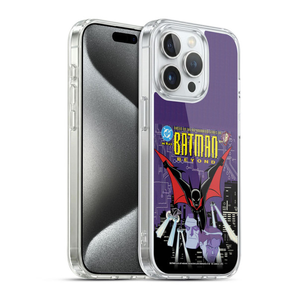 Batman DC Comics Iconic Comic Book Costumes Beyond Terry McGinnis Soft Gel Case for Apple iPhone 15 Pro & MagSafe