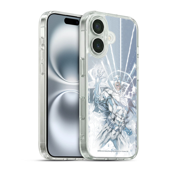 Batman DC Comics Iconic Comic Book Costumes White Lantern Brightest Day Soft Gel Case for Apple iPhone 16 & MagSafe