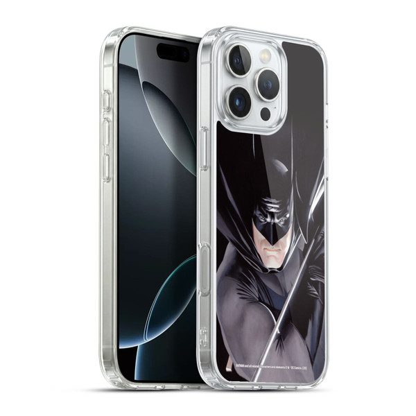 Batman DC Comics Iconic Comic Book Costumes Mythology Soft Gel Case for Apple iPhone 16 Pro Max & MagSafe