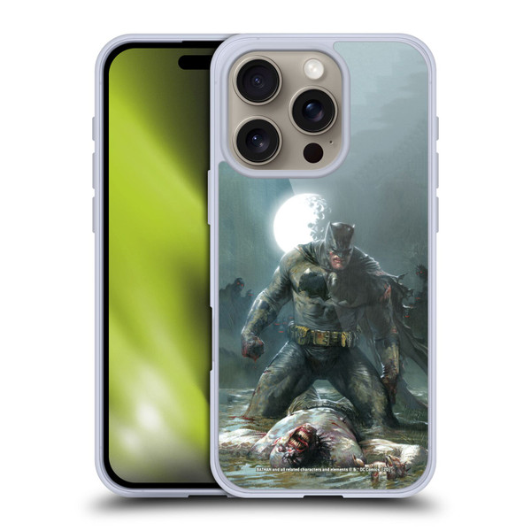 Batman DC Comics Iconic Comic Book Costumes The Dark Knight Returns Soft Gel Case for Apple iPhone 16 Pro & MagSafe