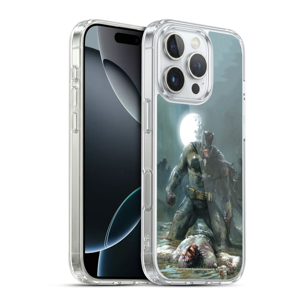 Batman DC Comics Iconic Comic Book Costumes The Dark Knight Returns Soft Gel Case for Apple iPhone 16 Pro & MagSafe