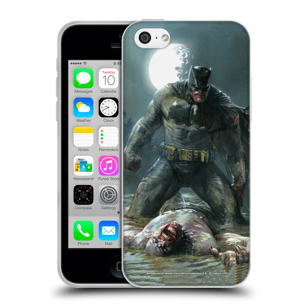Batman DC Comics Iconic Comic Book Costumes The Dark Knight Returns Soft Gel Case for Apple iPhone 5c
